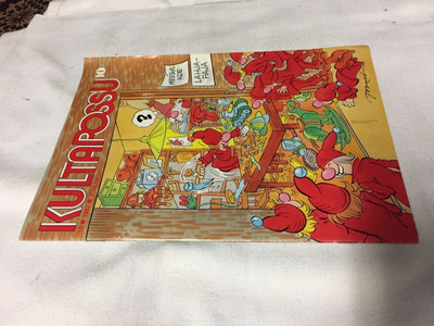 KULTAPOSSU LEHTI 10/1987 HIENO