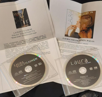 Laura Voutilainen : 2 promosingleä + pressitiedotteet