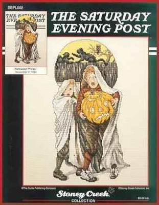Ristipistomalli Halloween Stoney Creek Saturday Evening Post