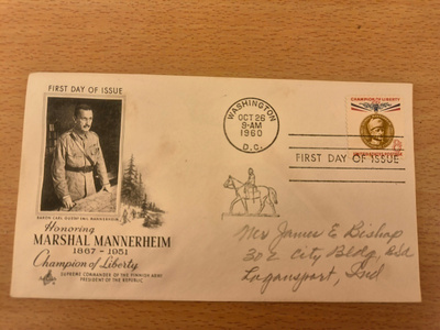 Mannerheim   8c 1960