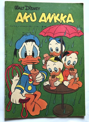Aku Ankka 10A  1956