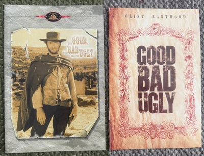 THE GOOD, THE BAD AND THE UGLY 2 JULKAISUN BOOKLET VIHKOSET