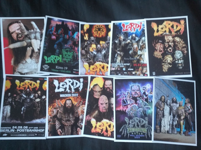 LORDI - postikorttisetti  (Upea Lahja!) #1