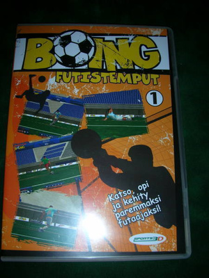 DVD jalkapallo : 4 kpl futistemput