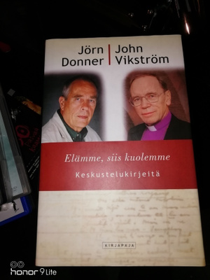 Donner/Wicström Elämme siis kuolemme keskustelukirjeitä