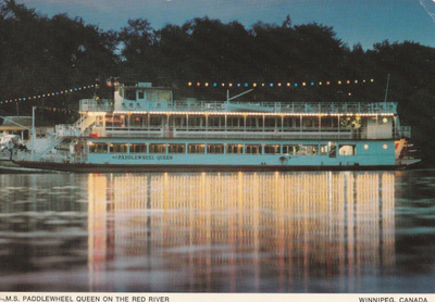 LAIVAKORTTI - M/S PADDLEWHEET QUEEN