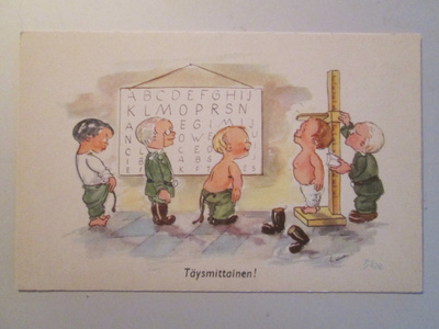 KULKEMATON POJAT SOTAVÄEN / ARMEIJAN KUTSUNNOISSA