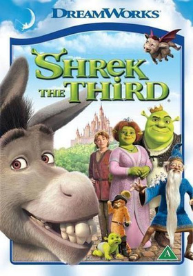 Shrek kolmas DVD