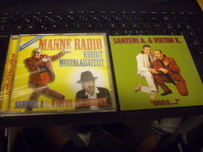 CD + CDS : Santeri A & Viktor Kalborrek MANNE RADIO + GIGOLO