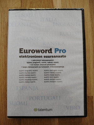 EUROWORD PRO suursanasto - DVD