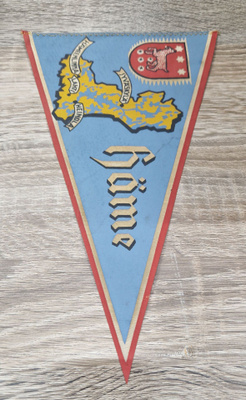 Häme vintage iso matkailuviiri 1960-luvulta