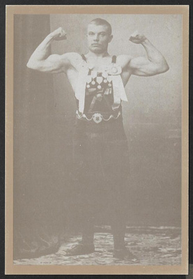 Olympiavoittaja Verner Weckman 1908