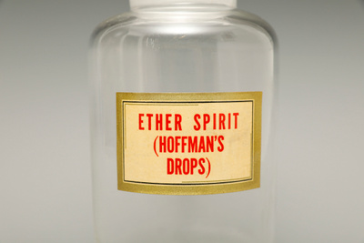 Ether Spirit -lääkepullo