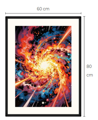 Uusi Pop Art taulu 60 cm x 80 cm