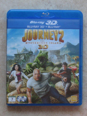 Matka 2: Salainen saari, blu-ray. EI OLE 3D:tä