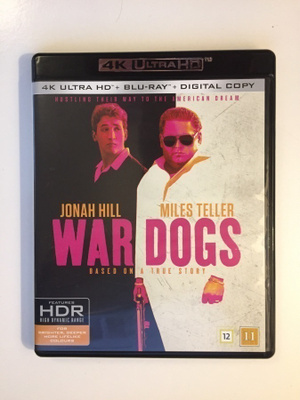 War Dogs (4K Ultra HD + Blu-ray) ohjaus Todd Phillips (2016)