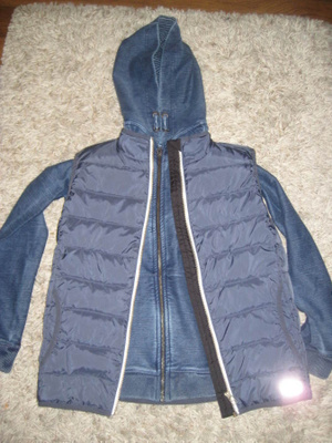 **Oliver Collegehuppari + liivi, uudenveroiset k 152 cm **