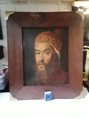 Painotyö sisustustaulu rustiikkinen .