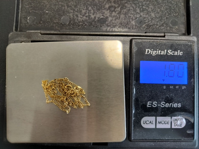 Kultaketju 1,80 g 14k 585 42 cm
