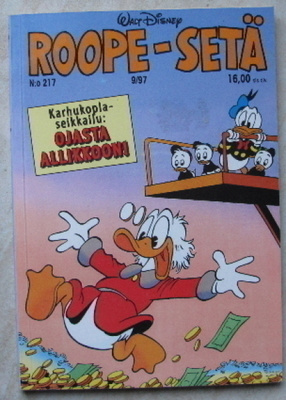 Roope-setä 217 , 9/1997 , lukematon