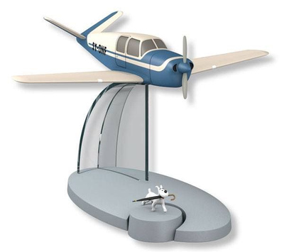 TINTIN PLANES AVION BLEU KIDNAPPEURS	(45 004)	lentokone+figu