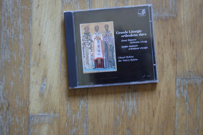 Valery Rybine Grande liturgie orthodoxe slave CD