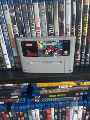 Micro machines snes pal