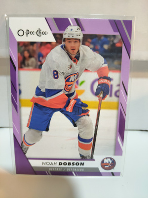 2023-24 O-Pee-Chee - Purple Border #324 Noah Dobson 13/49