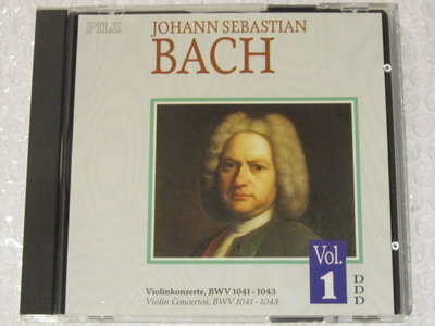 Johann Sebastian Bach • Violinkonzerte, BWV 1041 - 1043 CD