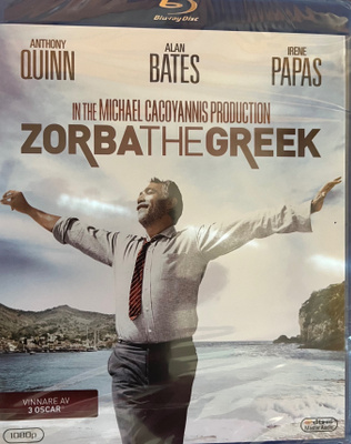 Kerro minulle, Zorbas (Cacoyannis) UUSI Blu-Ray Suomitekstit