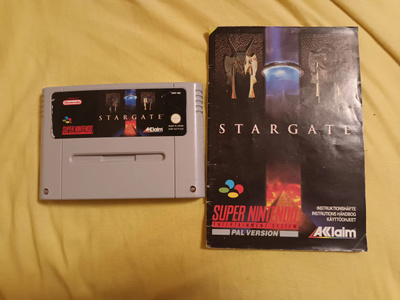Super Nintendo Entertainment System Tähtiportti PAL VERSION