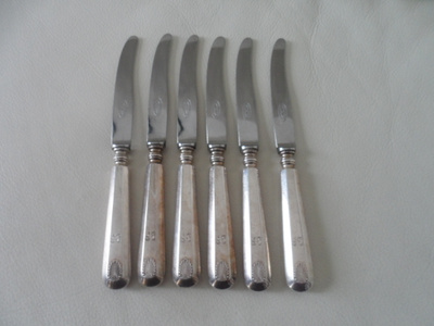 Musla Veitset 17cm Hopea v.1932