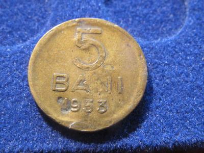 5 bani 1953. Romania