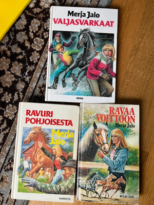 Merja Jalo Haavikon ravitalli kirjoja 3€/kpl