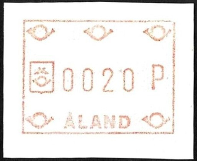 Åland 1984 Yleismerkit FRAMA 0,20 mk ** LaPe ATM Å 1