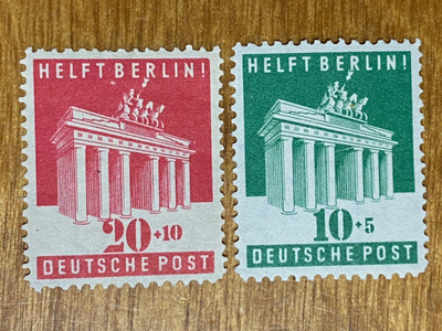 SAKSA BRITTI/AMERIKKA SEKTORI 1948 PARI**