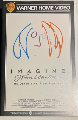 Imagine John Lennon The Definitive Film Portrait VHS