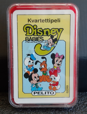 Disney babies kvartetti pelikortit