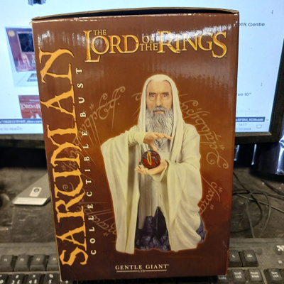 GENTLE GIANT SARUMAN BUST   - HEAD HUNTER STORE.