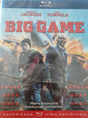 BIG GAME BLU-RAY uusi