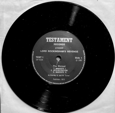 LORD ROCKINGHAM'S REVENGE: The Shroud jne. 6 biisiä.