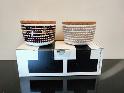 Siirtolapuutarha Gold kulhosetti (Marimekko)