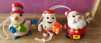 Kinder jouluhahmot