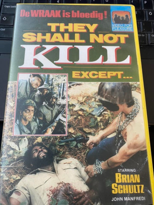 They Shall Not Kill Except.../Stryker's War VHS Sam Raimi