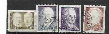 RUOTSI Mi 786-9 sarja  luett.1€