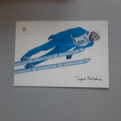 PK mäkihyppääjä Tapio Räisänen maailmanmestari P90 1978 k-80