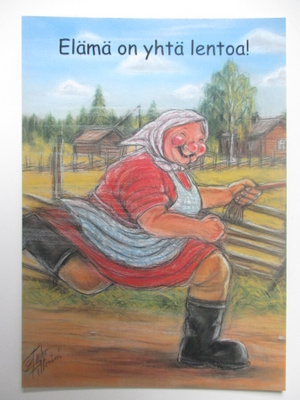 HÖRÖLÄ - Elämä on yhtä lentoa T-0279