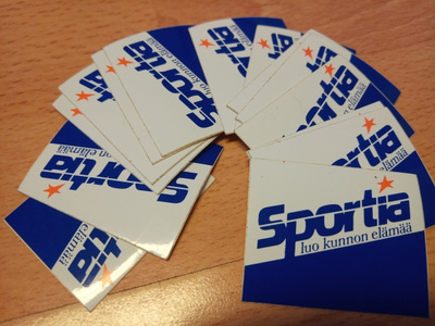 Sportia tarrat 14kpl