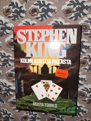 Stephen King: Kolme korttia pakasta,pokkari