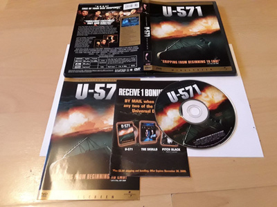 U-571 - Collector's Edition - US Region 1 DVD (Universal)
